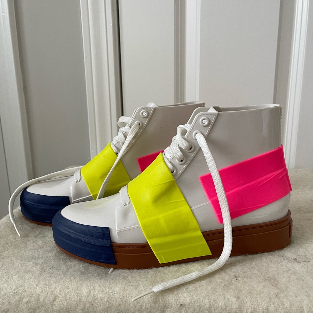 New Melissa Crew high top jelly shoes!